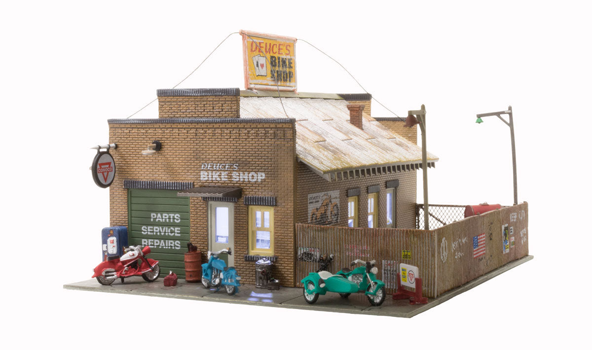 Woodland Scenics HO BR5045 - Deuce's Cycle Shop