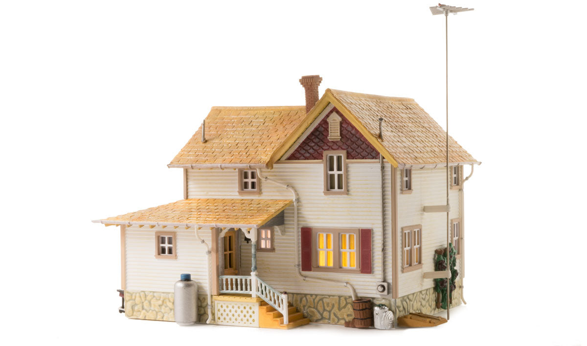 Woodland Scenics HO BR5046 - Corner Porch House