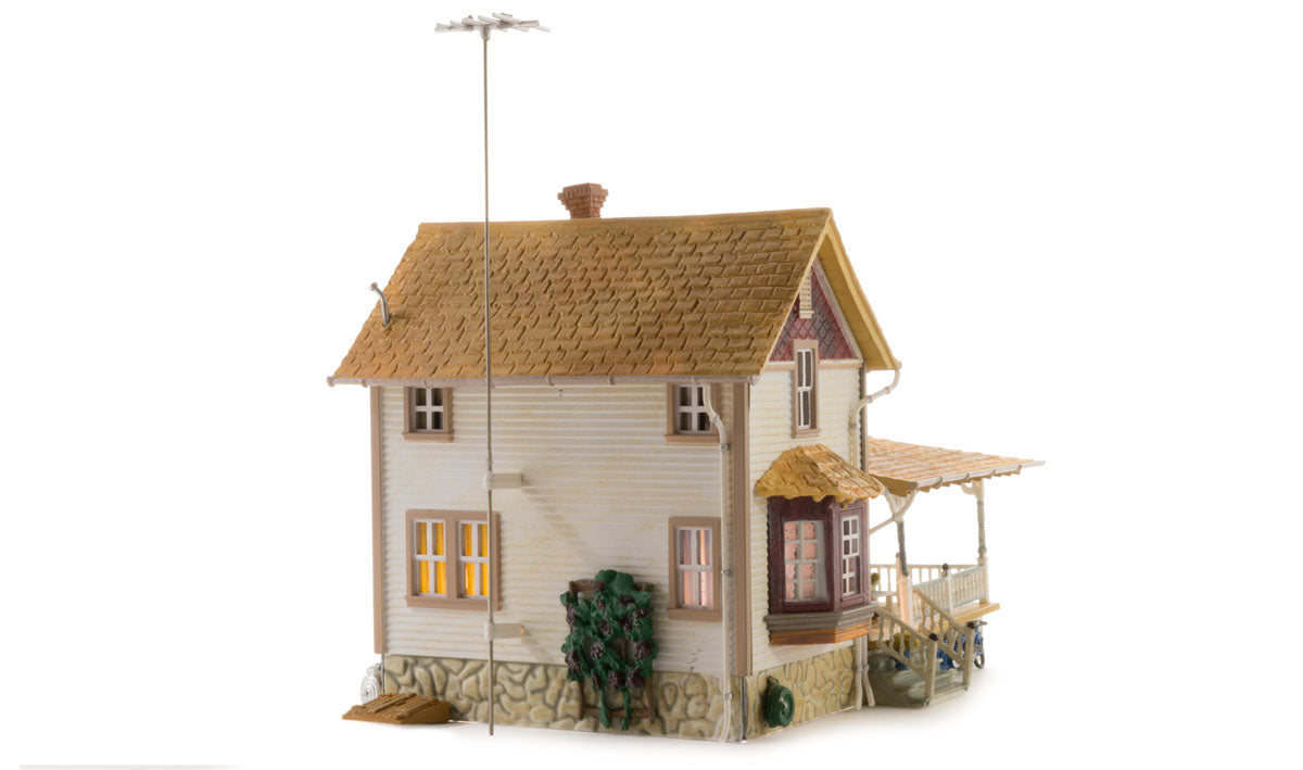 Woodland Scenics HO BR5046 - Corner Porch House