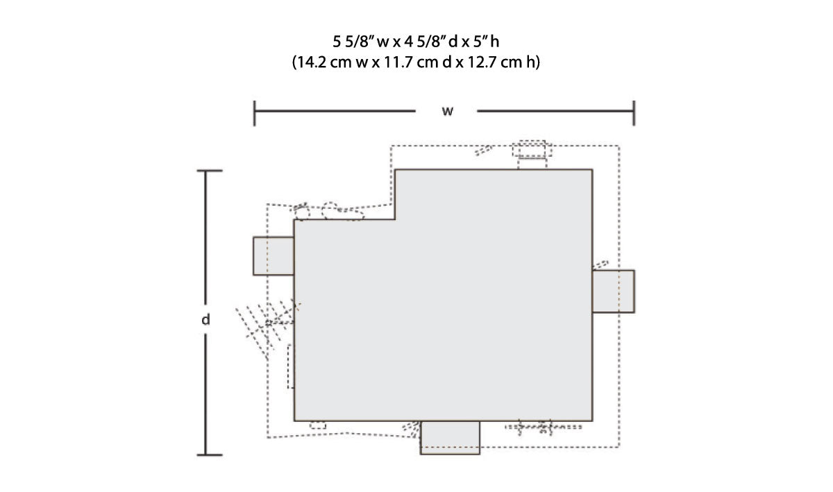 Woodland Scenics HO BR5046 - Corner Porch House