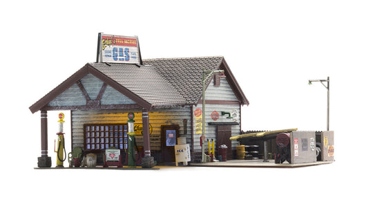 Woodland Scenics HO BR5048 - Ethyl's Gas & Service