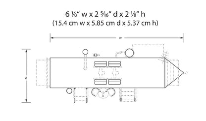 Woodland Scenics HO BR5062 - Sunny Days Trailer