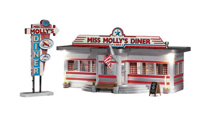 Woodland Scenics HO BR5066 - Miss Molly's Diner