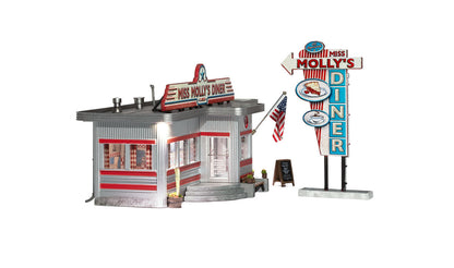 Woodland Scenics HO BR5066 - Miss Molly's Diner