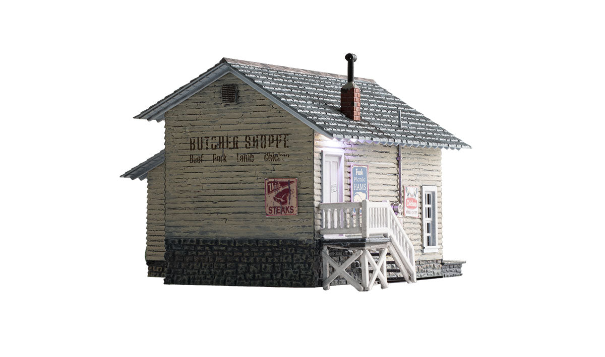 Woodland Scenics HO BR5068 - Carver's Butcher Shoppe