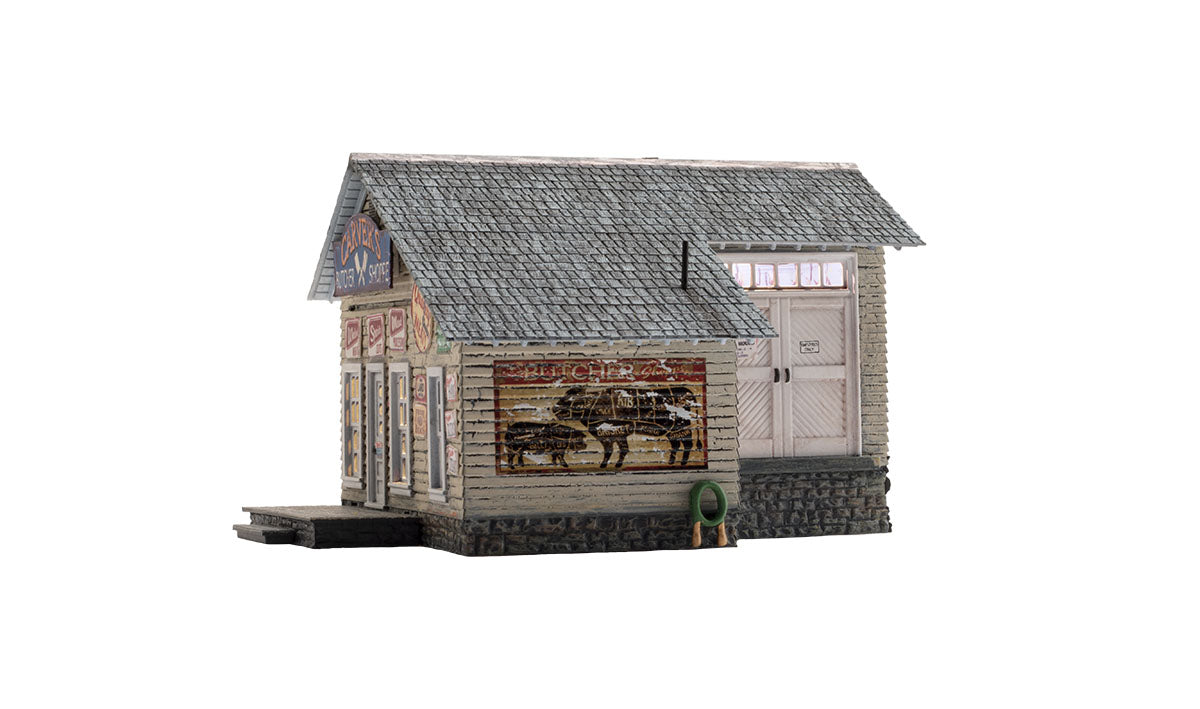 Woodland Scenics HO BR5068 - Carver's Butcher Shoppe