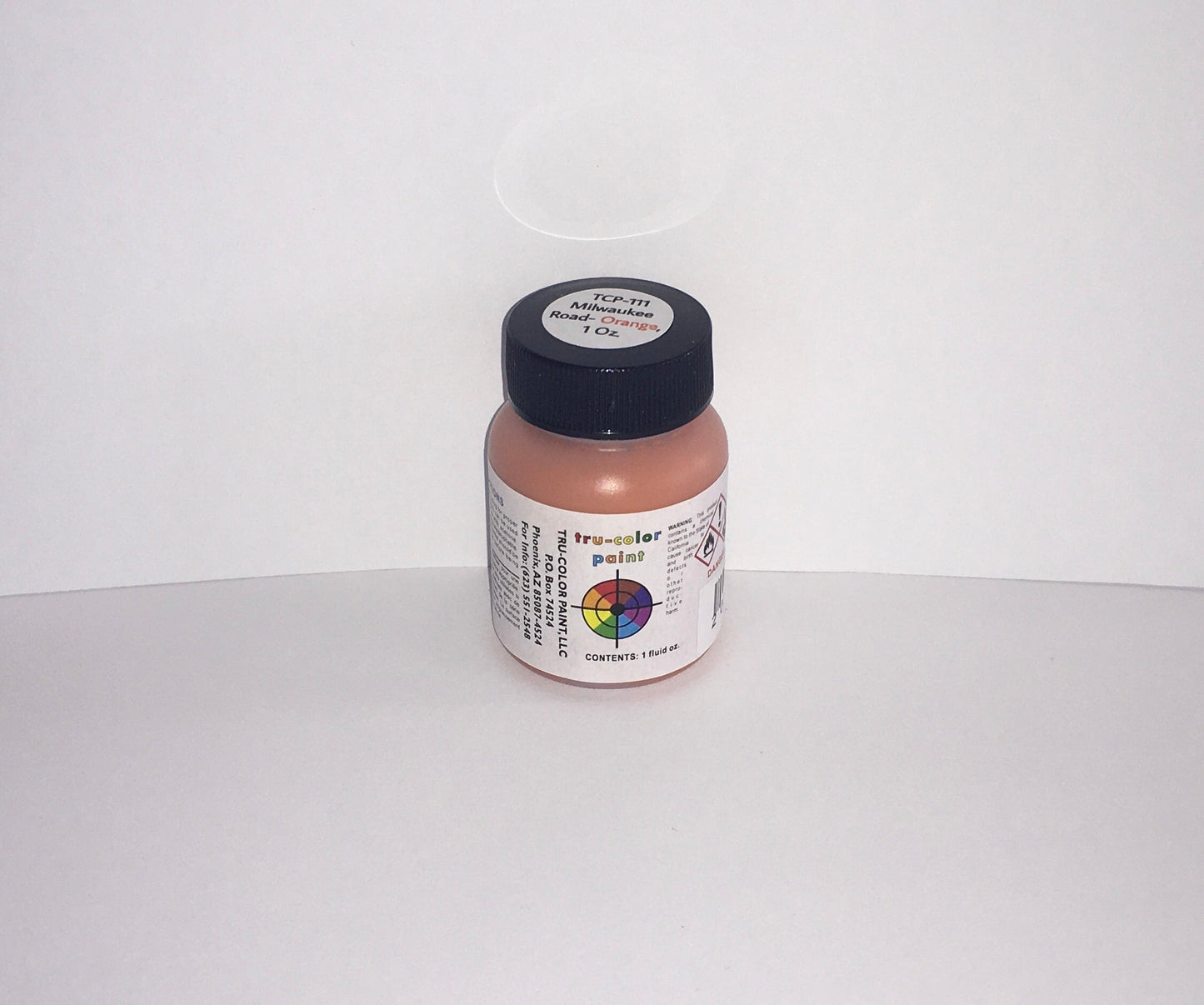 Tru-Color Paint - TCP-111 - Milwaukee Road Orange - Maroon (Solvent-Based Paint)