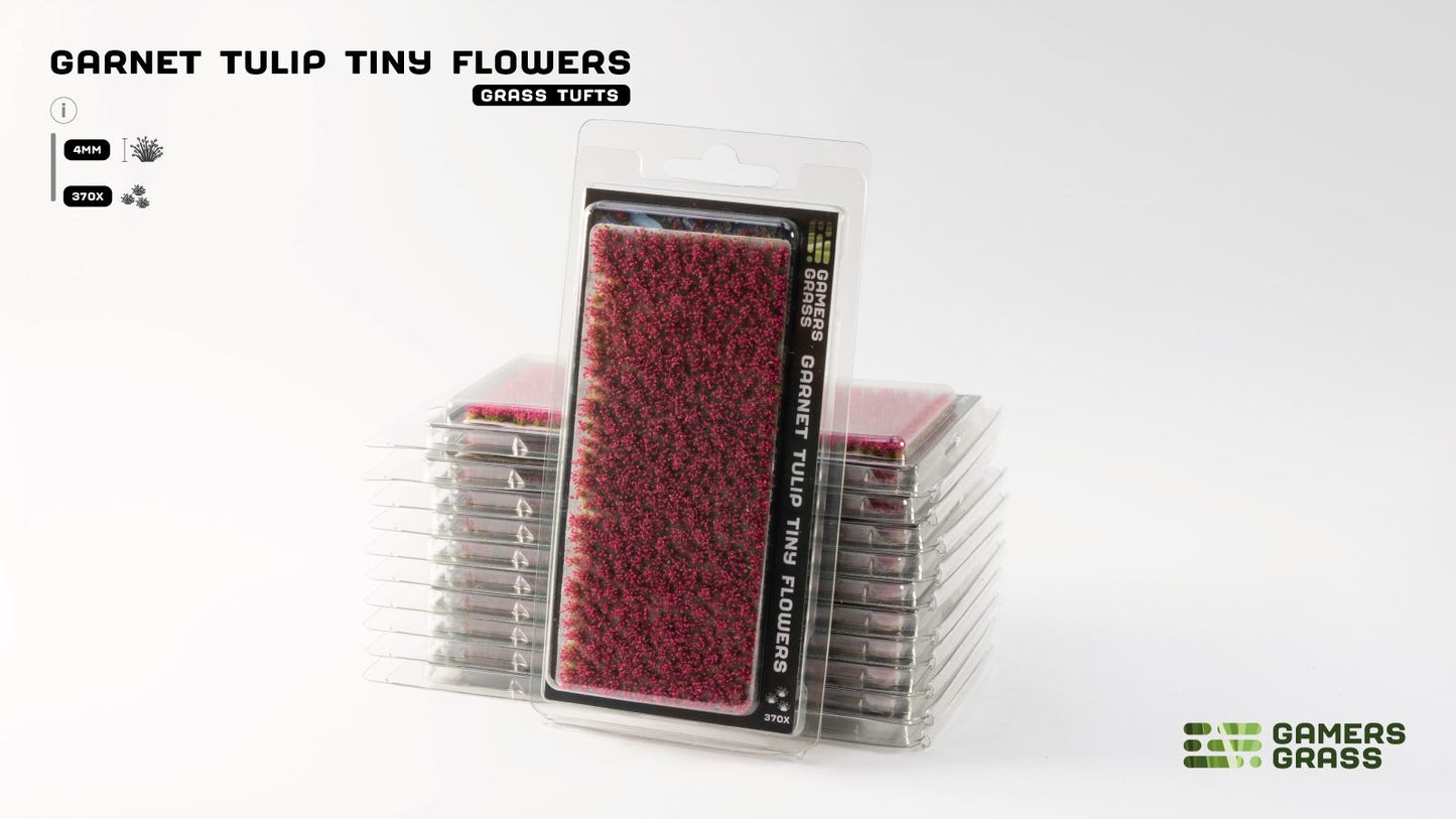 Gamers Grass GGFS-GT - Garnet Tulip Tiny Flowers