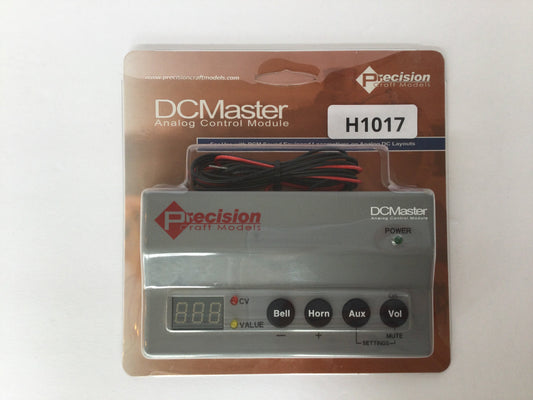 Precision Craft Models HO 1001 - DCMaster Analog Control Module (NIB)-Open Box-H1017