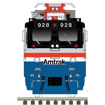 Atlas HO 10004642 - Master - Gold Model - AEM-7 Diesel Locomotive "Amtrak Phase III" #915 (Late '90s)