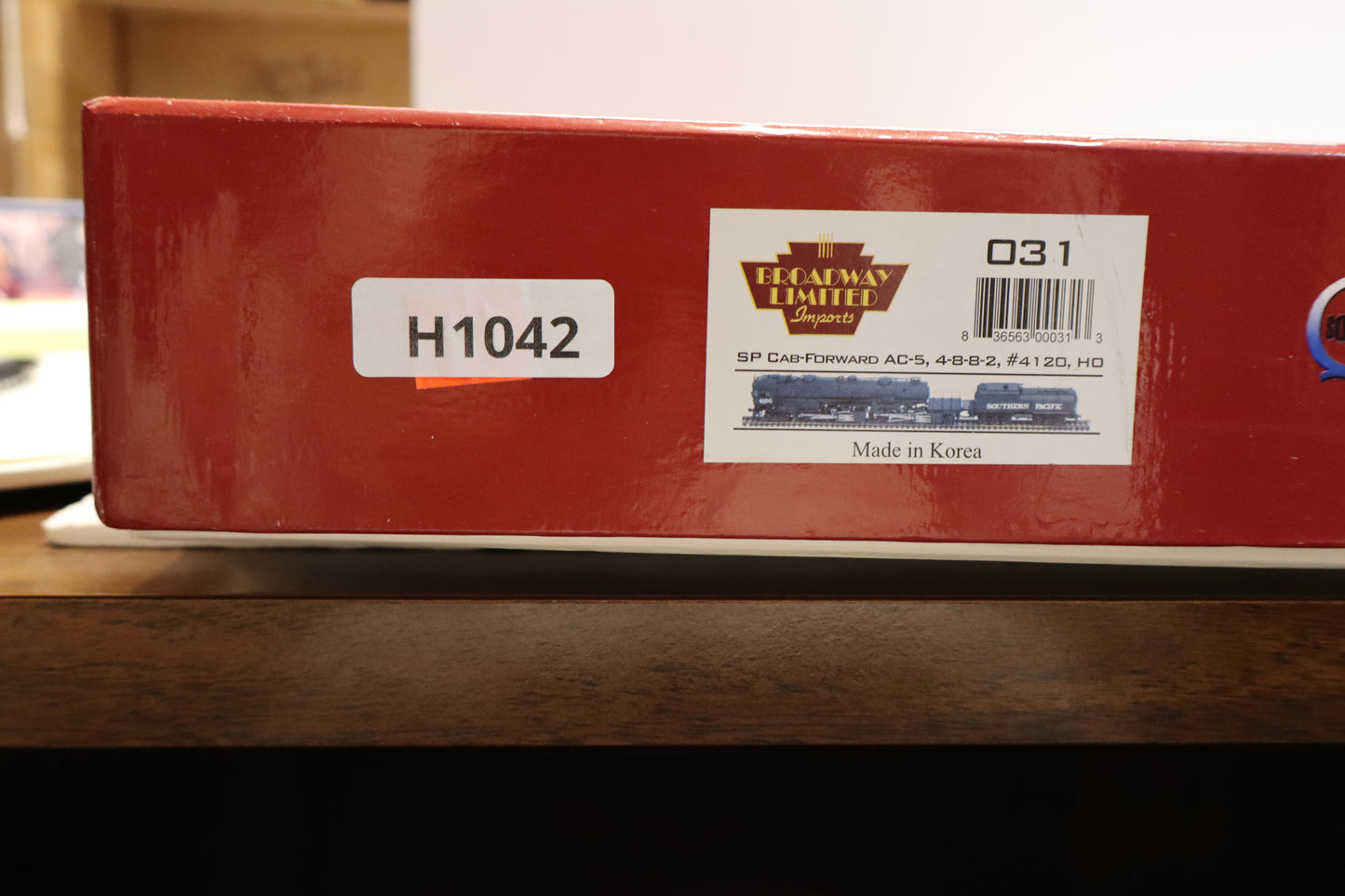 Broadway Limited Imports HO 031 - 4-8-8-2 Cab-Forward AC-5 Steam Locomotive "Southern Pacific" #4120 -Open Box-H1042