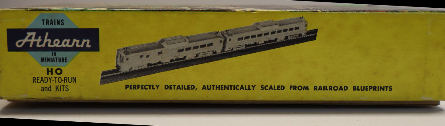 Athearn HO 1201-1 - Box Car Kit "Chicago, Burlington & Quincy" #35789  (Built)-Open Box-H1053