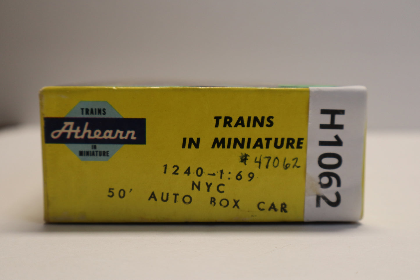 Athearn HO 1240 - 50' Auto Box Car "New York Central" #47062 Kit (Built) -Open Box-H1062