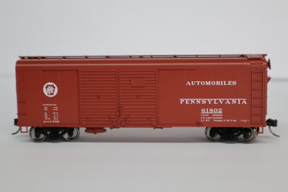 Bowser HO 43317 - X31B Round Roof Box Car "Pennsylvania" #61854 (4-Dr, Flush Roof) Circle Keystone