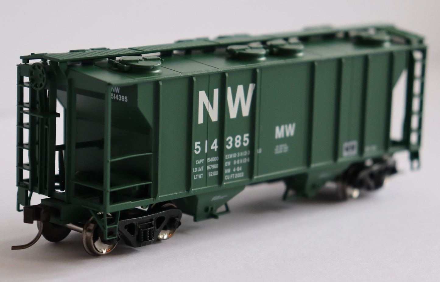 Atlas HO 20006563 - Trainman - PS-2 Covered Hopper Car "Norfolk & Western" #514405