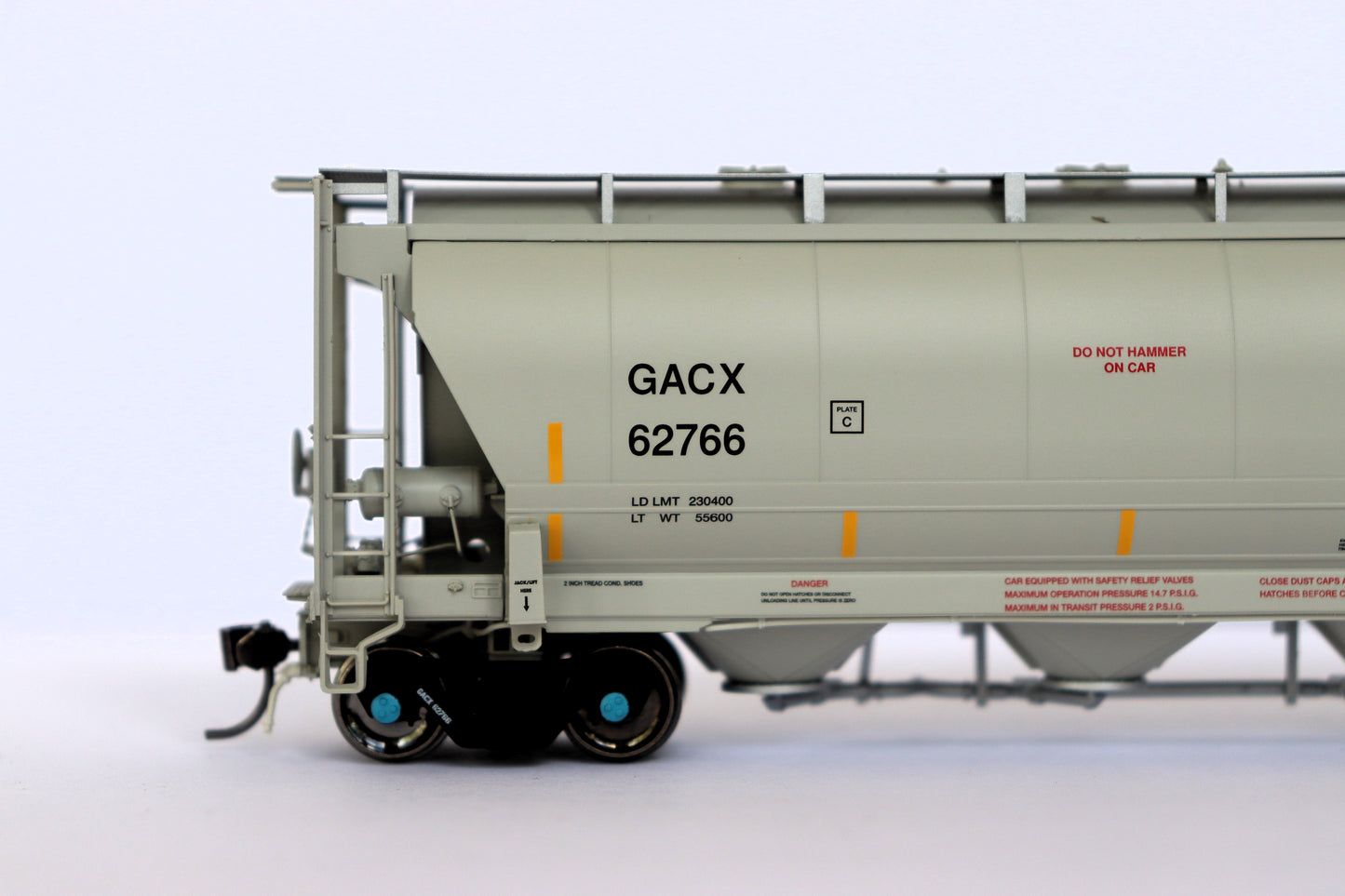 Atlas HO 20006840 - Trinity 3230 Covered Hopper Car "General American" #62772 (GACX)