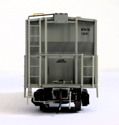 Atlas AHO-20007125 HO PORTEC 3000 COVERED HOPPER WINIFREDE RR [WNFR] #1091