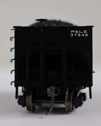 MTH HO 80-97053 - USRA 55-Ton Steel Twin Hopper Car "P&LE" #37848 -Open Box-M2608