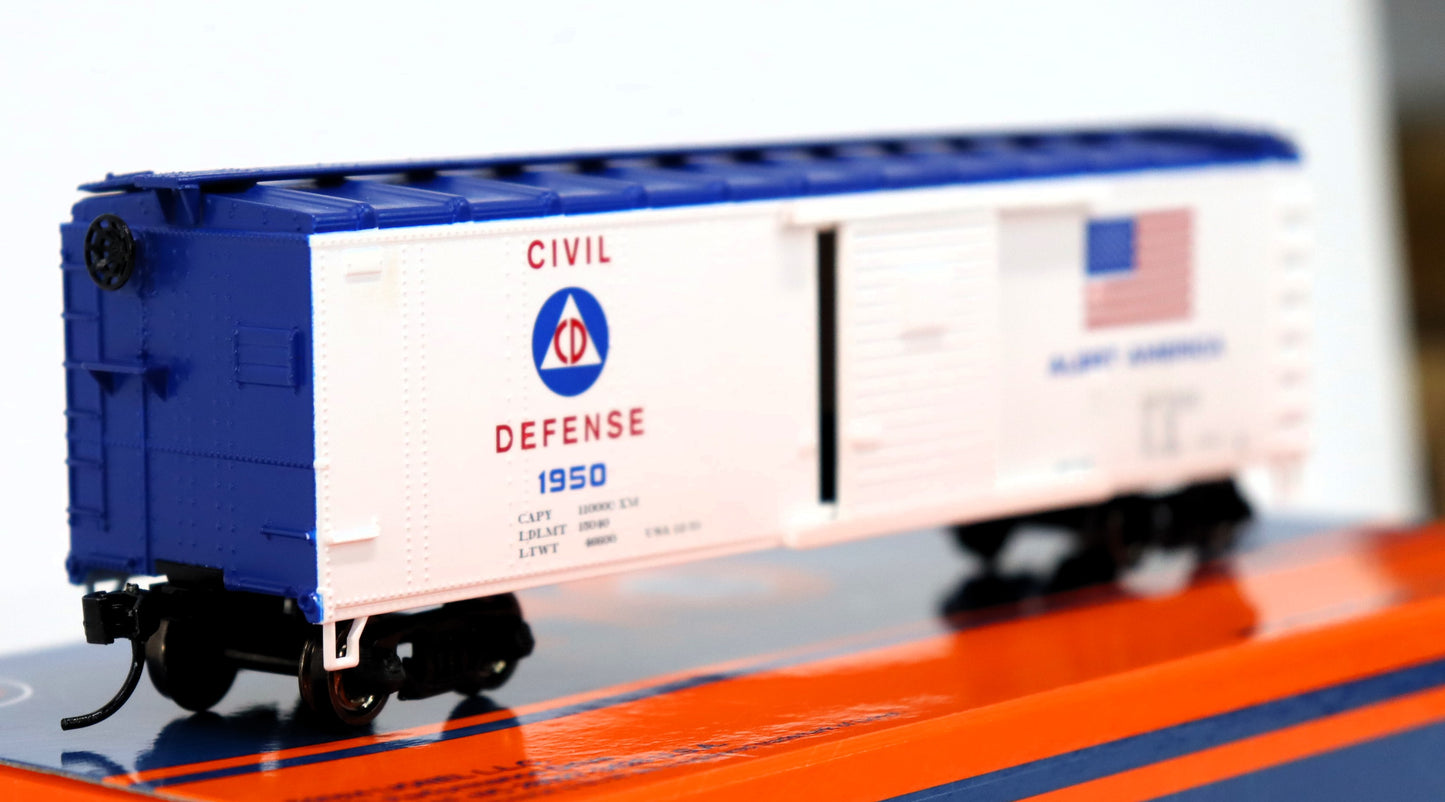 Lionel HO 2354180 - Boxcar "U.S. Civil Defense" #1950