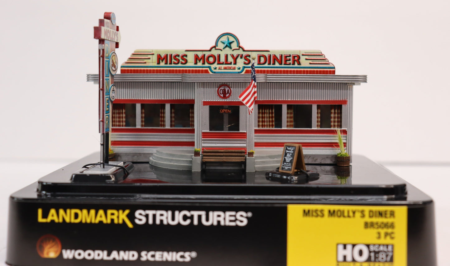 Woodland Scenics HO BR5066 - Miss Molly's Diner