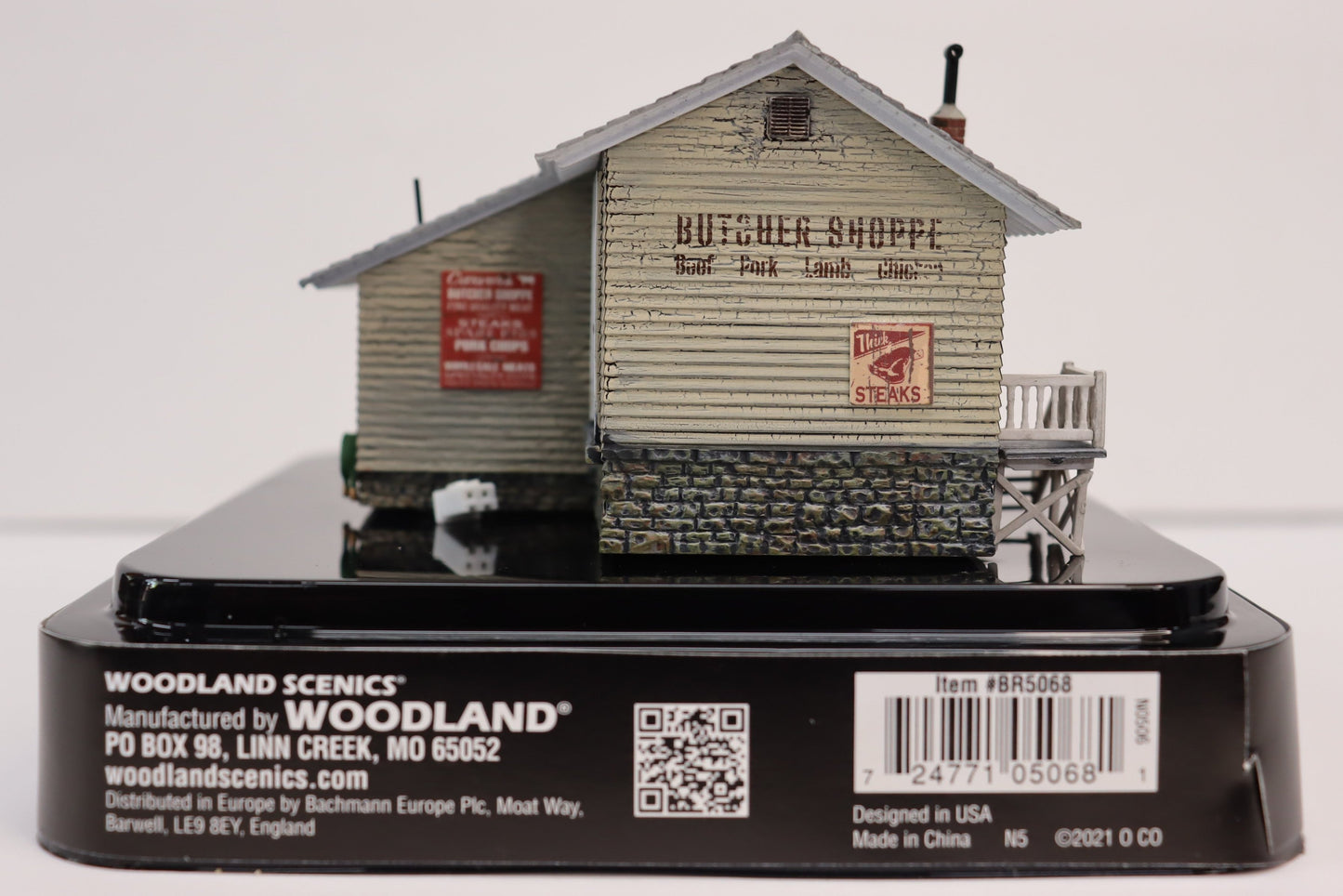 Woodland Scenics HO BR5068 - Carver's Butcher Shoppe