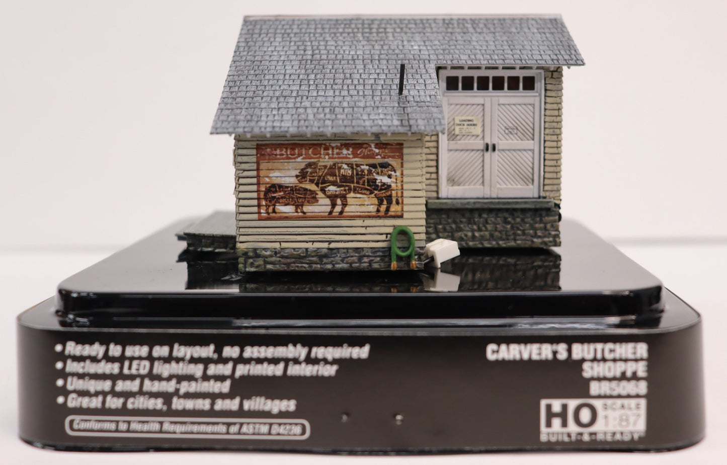 Woodland Scenics HO BR5068 - Carver's Butcher Shoppe