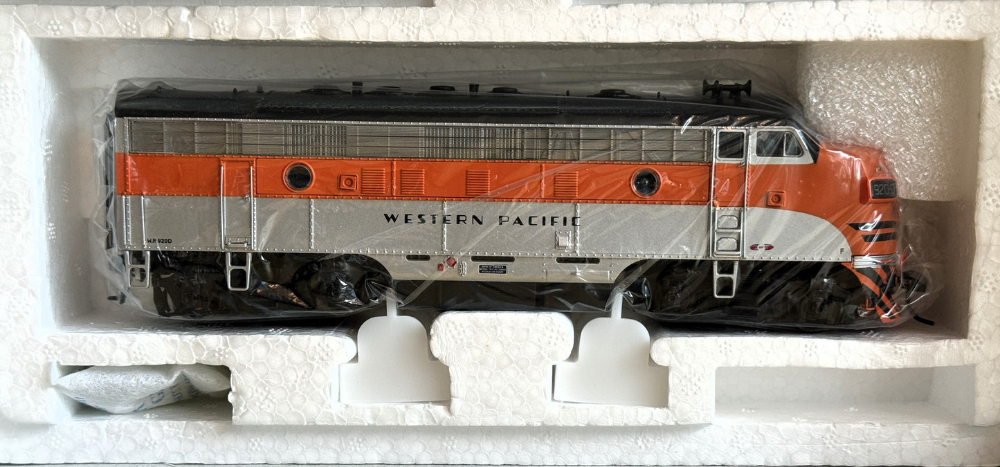 Broadway Limited Imports HO Scale "Western Pacific" EMD F7 A/B Set #920C #920D-Open Box-M1448