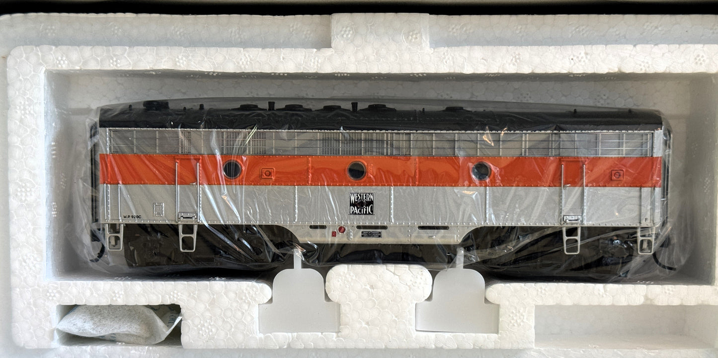 Broadway Limited Imports HO Scale "Western Pacific" EMD F7 A/B Set #920C #920D-Open Box-M1448