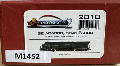 Broadway Limited 2010 HO Green Machine GE AC6000CW #6000 w Paragon2 (DCC)-Open Box-M1452