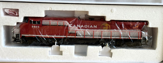 Broadway Limited 2127 HO GE AC6000 "Canadian Pacific" #9805 w Paragon2 (DCC)-Open Box-M1453