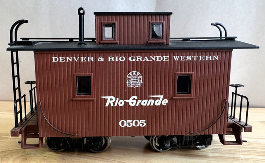 Bachmann 27729 On30 Denver & Rio Grande Western Caboose #0505-Open Box-M1442