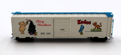 Kadee HO 6934 - 50' PS-1 2025 Christmas Box Car "Winnie-the-Pooh and Friends" #033 (Blue)