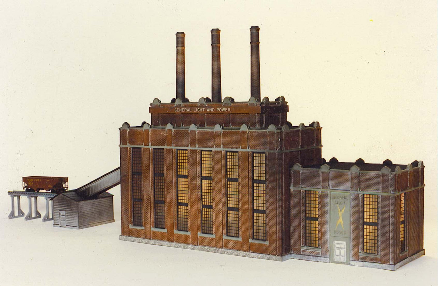 Korber Models #107 - HO Scale - General Light & Power Plant Kit 