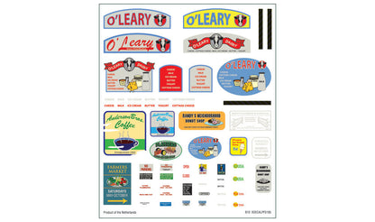 Woodland Scenics HO PF5185 - O'Leary Dairy Distribution Kit