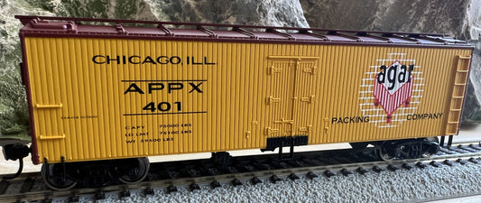 Walthers HO 910-41302 - Mainline - 40' Wood Reefer w/ Steel Ends "APPX" #405 (Agar)