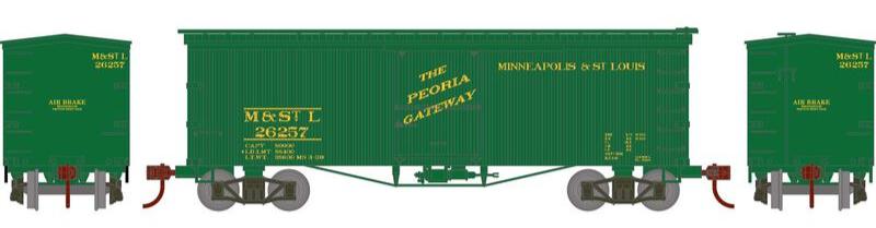 Athearn HO 2353 - Roundhouse - 36' Old Time Box Car "Minneapolis and St. Louis" #26257