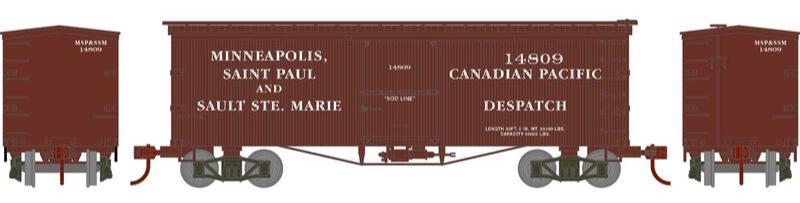 Athearn HO 2354 - Roundhouse - 36' Old Time Box Car "SOO" #14809