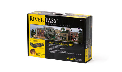 DPM HO S1487 - River Pass Buildings Kit Set