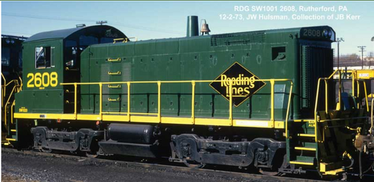 Bowser HO 60584 - SW-1001 Diesel Locomotive "Reading" #2621 (Dark Green)