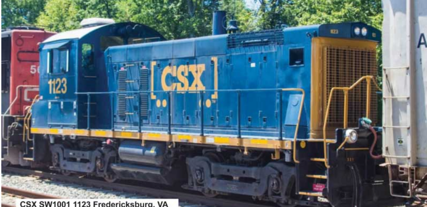 Bowser HO 60601 - SW-1001 Diesel Locomotive "CSX" #1124 (YN3B)