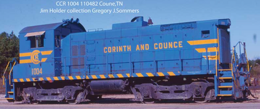 Bowser HO 60630 - SW-1001 Diesel Locomotive "Corinth & Counce" #1005 (Blue/Yellow)