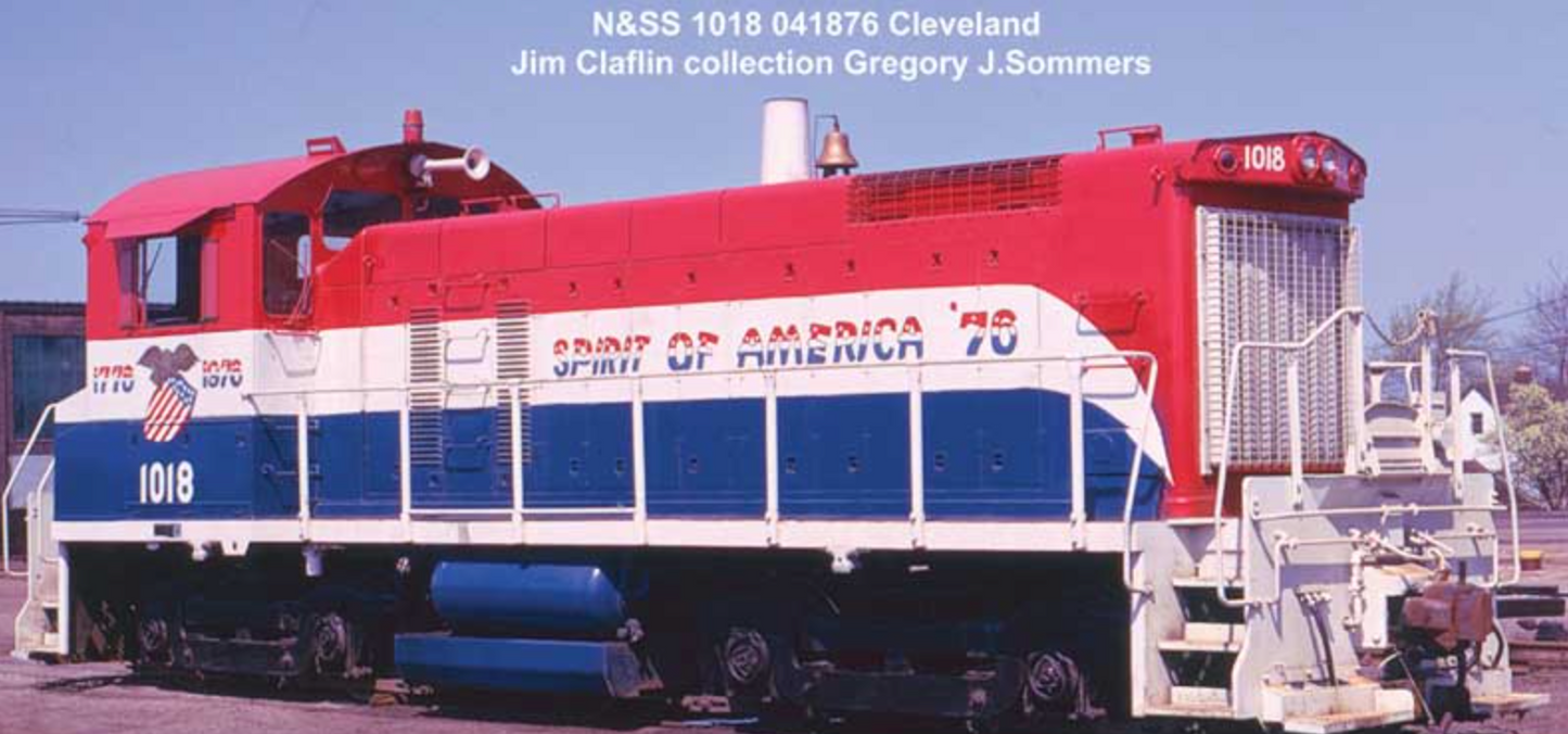 Bowser HO 60639 - SW-1001 Diesel Locomotive "Newburgh & South Shore" #1018 (Bicentennial)