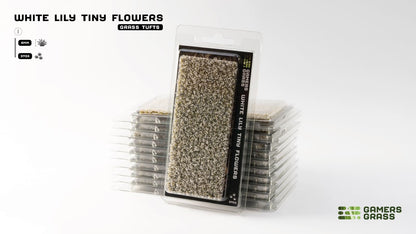 Gamers Grass GGFS-WL - White Lily Tiny Flowers