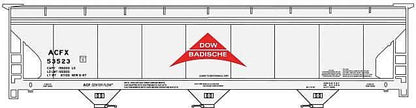 Accurail HO 8176 - Kit - ACF 47' 3-Bay Center-Flow Covered Hoppers (3-Car Kit)