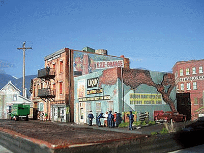 Downtown Deco HO 1027 - Addams Avenue Building (Kit) Part Five