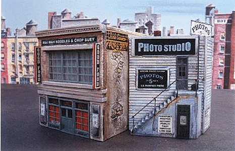 Downtown Deco HO 1005 - Blair Avenue Building (Kit) Part One