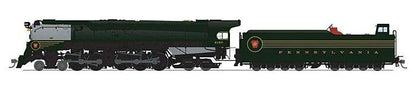 Broadway Limited Imports HO 7808 - Brass Hybrid - Class Q2 4-4-6-4 Duplex Steam Locomotive "Pennsylvania" #6190 w/DCC&Sound (Prototype Version, DGLE 5-Stripe Fantasy Scheme)