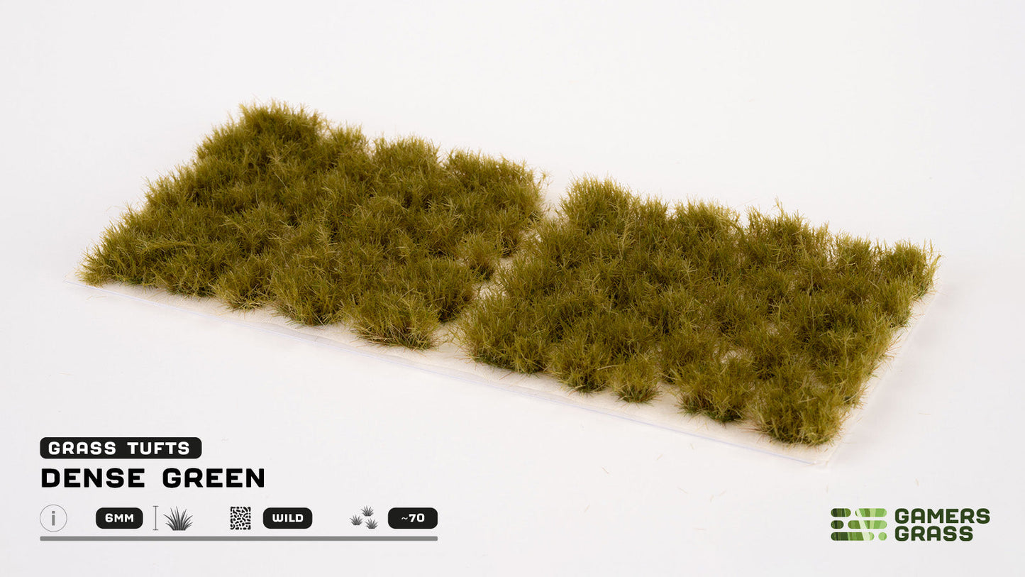 Gamers Grass GGD6-DG - Dense Green 6mm