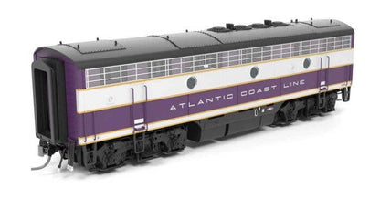 Broadway Limited Imports HO 9650 - EMD F3A/B Diesel Locomotive Set "Atlantic Coast Line" #339, 339B (Purple, Silver, Yellow) w/DCC/Paragon4Sound