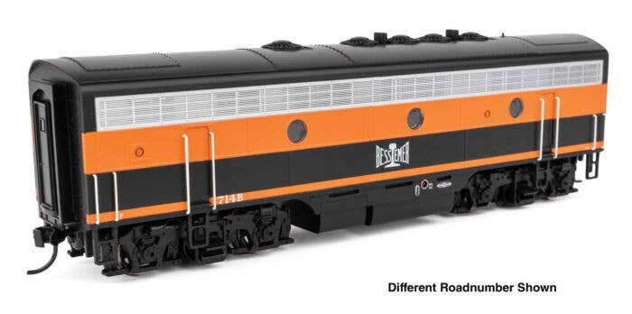Walthers HO 910-21400 - Mainline - EMD F7 Diesel Locomotive "Bessemer & Lake Erie" #714A/B (ESU Sound & DCC)
